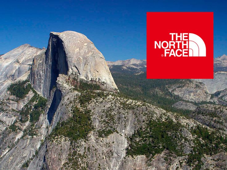 north face logo mountain
